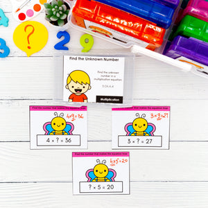 3rd Grade Math Task Cards - CCSS Aligned