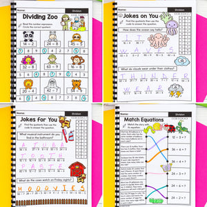 3rd Grade Math Worksheets MEGA BUNDLE
