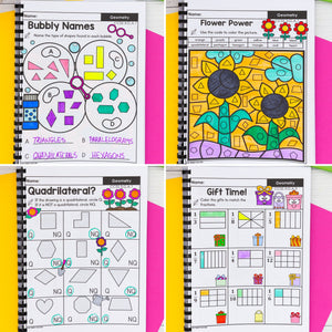 3rd Grade Math Worksheets MEGA BUNDLE