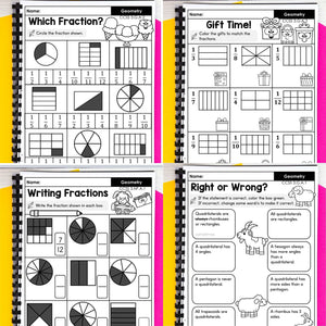 3rd Grade Math Worksheets MEGA BUNDLE