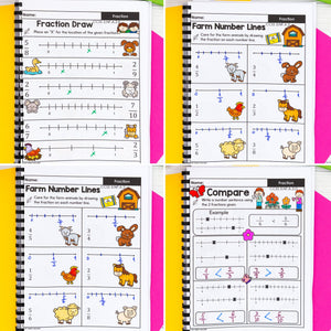 3rd Grade Math Worksheets MEGA BUNDLE