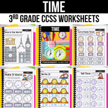 Load image into Gallery viewer, 3rd Grade Math Worksheets MEGA BUNDLE