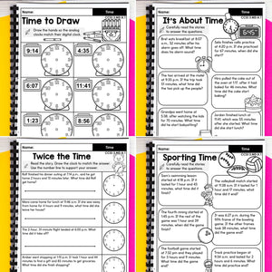 3rd Grade Math Worksheets MEGA BUNDLE
