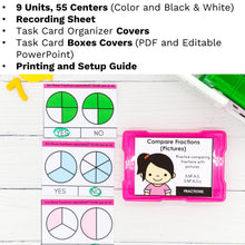 Load image into Gallery viewer, 3rd Grade Math Task Cards - CCSS Aligned