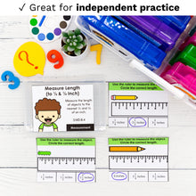 Load image into Gallery viewer, 3rd Grade Math Task Cards - CCSS Aligned