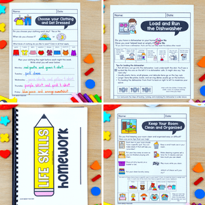 Life Skill of the Week - Posters, Activities & Homework