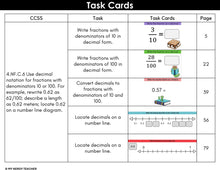 Load image into Gallery viewer, 4th Grade Math Task Cards - CCSS Aligned