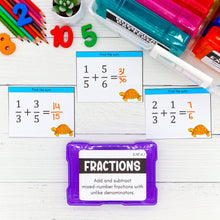 Load image into Gallery viewer, 5th Grade Math Task Cards - CCSS Aligned