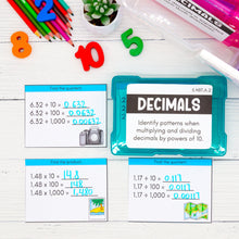 Load image into Gallery viewer, 5th Grade Math Task Cards - CCSS Aligned
