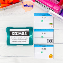 Load image into Gallery viewer, 5th Grade Math Task Cards - CCSS Aligned