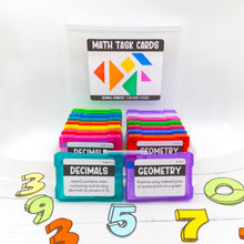 Load image into Gallery viewer, 5th Grade Math Task Cards - CCSS Aligned