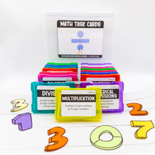 Load image into Gallery viewer, 5th Grade Math Task Cards - CCSS Aligned