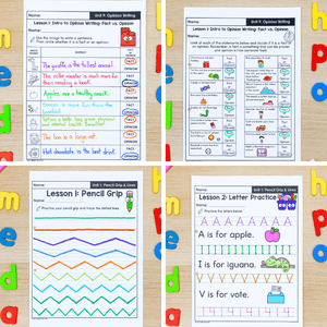 Kindergarten Writing Curriculum BUNDLE