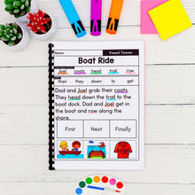 Load image into Gallery viewer, 50 Vowel Teams Decodable Read &amp; Sequence Phonics Passages