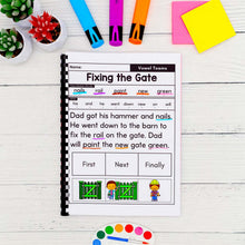 Load image into Gallery viewer, 50 Vowel Teams Decodable Read &amp; Sequence Phonics Passages