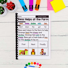Load image into Gallery viewer, 50 Vowel Teams Decodable Read &amp; Sequence Phonics Passages