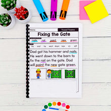 Load image into Gallery viewer, 50 Vowel Teams Decodable Read &amp; Sequence Phonics Passages