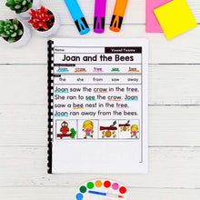 Load image into Gallery viewer, 50 Vowel Teams Decodable Read &amp; Sequence Phonics Passages