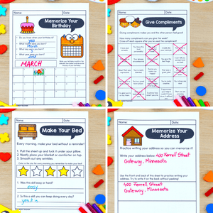 Life Skill of the Week - Posters, Activities & Homework