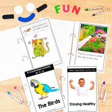 Load image into Gallery viewer, Buy3Get1 FREE B6 - Nonfiction Decodable Passages, Writing Activities, Realistic Passages, Decodable Strips