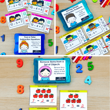 Load image into Gallery viewer, 1st Grade Math Task Cards, Centers, Games MEGA BUNDLE - CCSS Aligned