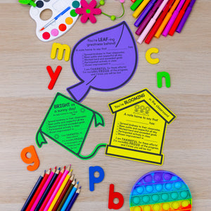 Positive Notes Home - YEAR-LONG Bundle - Editable