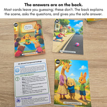 Load image into Gallery viewer, 240 Feelings &amp; Emotions Conversation Cards for Kids | Social Skills, Safety &amp; Self-Regulation