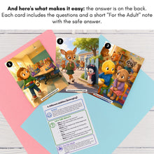 Load image into Gallery viewer, 240 Feelings &amp; Emotions Conversation Cards for Kids | Social Skills, Safety &amp; Self-Regulation
