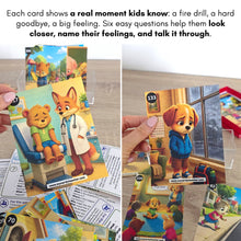 Load image into Gallery viewer, 240 Feelings &amp; Emotions Conversation Cards for Kids | Social Skills, Safety &amp; Self-Regulation