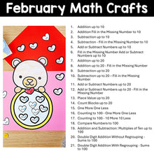 Load image into Gallery viewer, Math Crafts YEAR-LONG MEGA BUNDLE K-4th Grade