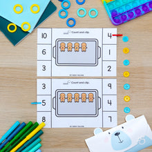 Load image into Gallery viewer, December - Kindergarten Morning Bins