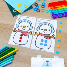 Load image into Gallery viewer, December - Kindergarten Morning Bins