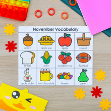 Load image into Gallery viewer, November - Kindergarten Morning Bins