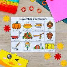 Load image into Gallery viewer, November - Kindergarten Morning Bins