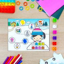 Load image into Gallery viewer, January - Kindergarten Morning Bins