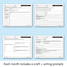 Load image into Gallery viewer, Labor Day Writing Craft Writing Prompts and Bulletin Board