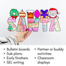 Load image into Gallery viewer, Christmas Writing Craft Writing Prompts and Bulletin Board