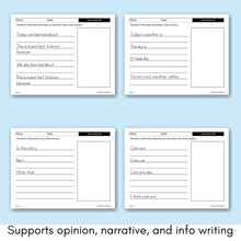 Load image into Gallery viewer, 2nd Grade Writing Craft Writing Prompts and Bulletin Board