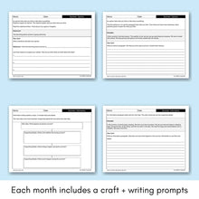 Load image into Gallery viewer, Summer Writing Craft Writing Prompts and Bulletin Board