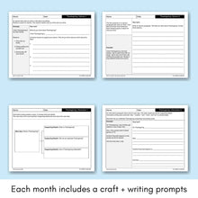Load image into Gallery viewer, Thnaksgiving Writing Craft Writing Prompts and Bulletin Board