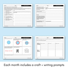 Load image into Gallery viewer, Pi Day Writing Craft Writing Prompts and Bulletin Board
