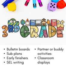 Load image into Gallery viewer, 3rd Grade Writing Craft Writing Prompts and Bulletin Board