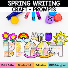 Load image into Gallery viewer, Spring Writing Craft Writing Prompts and Bulletin Board