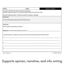 Load image into Gallery viewer, Spring Writing Craft Writing Prompts and Bulletin Board