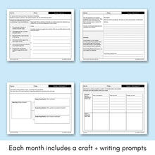 Load image into Gallery viewer, Easter Bunny Writing Craft Writing Prompts and Bulletin Board