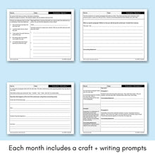 Load image into Gallery viewer, End of the Year &amp; Graduation Writing Craft Writing Prompts and Bulletin Board
