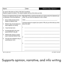 Load image into Gallery viewer, Mother’s Day Writing Craft Writing Prompts and Bulletin Board