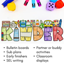 Load image into Gallery viewer, Kindergarten Writing Craft Writing Prompts and Bulletin Board