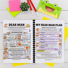 Load image into Gallery viewer, My Feelings Workbook - DBT Skills Workbook for Kids | Coping Skills, Emotion Regulation, SEL Worksheets