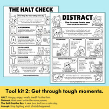 Load image into Gallery viewer, My Feelings Workbook - DBT Skills Workbook for Kids | Coping Skills, Emotion Regulation, SEL Worksheets